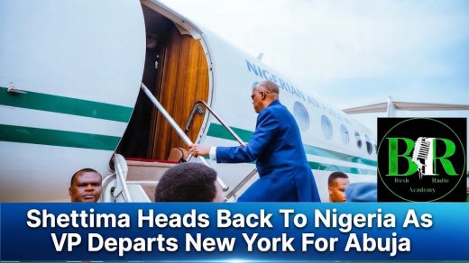 Shettima Heads Back To Nigeria As VP Departs New York For Abuja