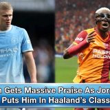Osimhen Gets Massive Praise As Jorge Jesus Puts Him In Haaland’s Class