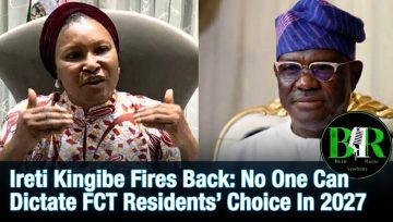 Ireti Kingibe Fires Back: No One Can Dictate FCT Residents’ Choice In 2027