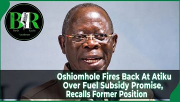 Oshiomhole Fires Back At Atiku Over Fuel Subsidy Promise, Recalls Former Position