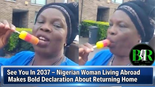 See You In 2037 – Nigerian Woman Living Abroad Makes Bold Declaration About Returning Home