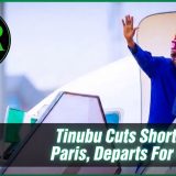 Tinubu Cuts Short Stay In Paris, Departs For Nigeria