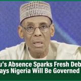 Tinubu’s Absence Sparks Fresh Debate As Baba-Ahmed Says Nigeria Will Be Governed Remotely