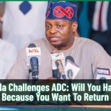 Yilwatda Challenges ADC: Will You Halt Road Projects Because You Want To Return Subsidy?