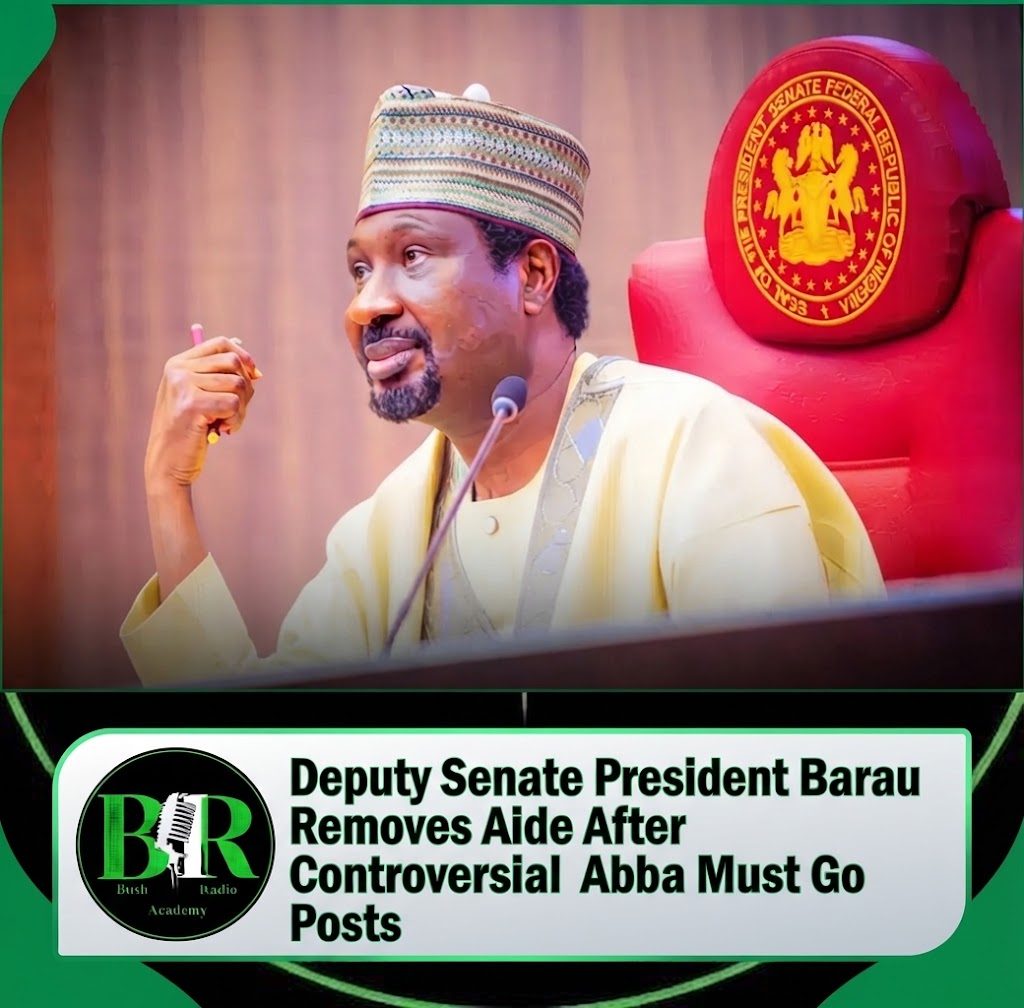 Deputy Senate President Barau Removes Aide After Controversial Abba Must Go Posts