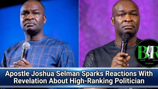Apostle Joshua Selman Sparks Reactions With Revelation About High-Ranking Politician