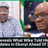 Umahi Reveals What Wike Told Him About Candidates In Ebonyi Ahead Of 2027