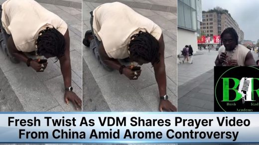 Fresh Twist As VDM Shares Prayer Video From China Amid Arome Controversy
