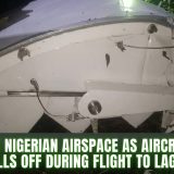 Drama In Nigerian Airspace As Aircraft Door Falls Off During Flight To Lagos