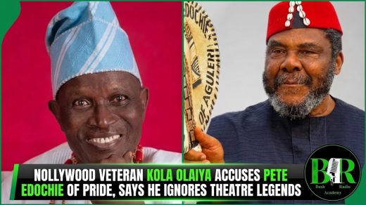 Nollywood Veteran Kola Olaiya Accuses Pete Edochie Of Pride, Says He Ignores Theatre Legends