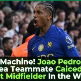 He Is a Machine! Joao Pedro Names Chelsea Teammate Caicedo The Best Midfielder In the World