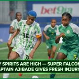 My Spirits Are High — Super Falcons Captain Ajibade Gives Fresh Injury Update
