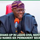 Major Shake-Up In Lagos Civil Service As Sanwo-Olu Names Six Permanent Secretaries