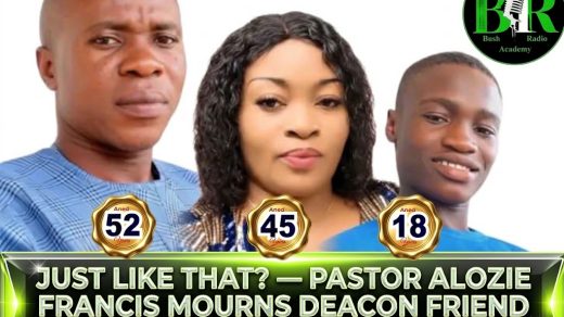 Just Like That? — Pastor Alozie Francis Mourns Deacon Friend And His Family After Fatal Crash