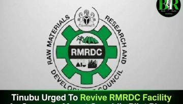 Tinubu Urged To Revive RMRDC Facility As Concerns Mount Over Idle Pilot Plants