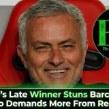 Mbappé’s Late Winner Stuns Barcelona As Mourinho Demands More From Real Madrid