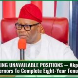 ‘Stop Chasing Unavailable Positions — Akpabio Warns Governors To Complete Eight-Year Tenure