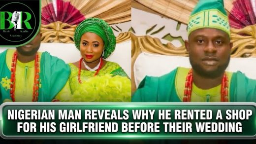 Nigerian Man Reveals Why He Rented A Shop For His Girlfriend Before Their Wedding