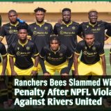 Ranchers Bees Slammed With ₦5m Penalty After NPFL Violations Against Rivers United