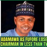 Shock In Adamawa As Fufore Loses Second Council Chairman in Less Than Two Years