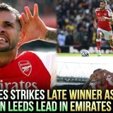 Guimaraes Strikes Late Winner As Arsenal Overturn Leeds Lead In Emirates Thriller
