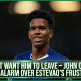 We Don’t Want Him To Leave – John Obi Mikel Raises Alarm Over Estevao’s Frustration