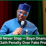 They Will Never Stop — Bayo Onanuga Calls For D3ath Penalty Over Fake Products