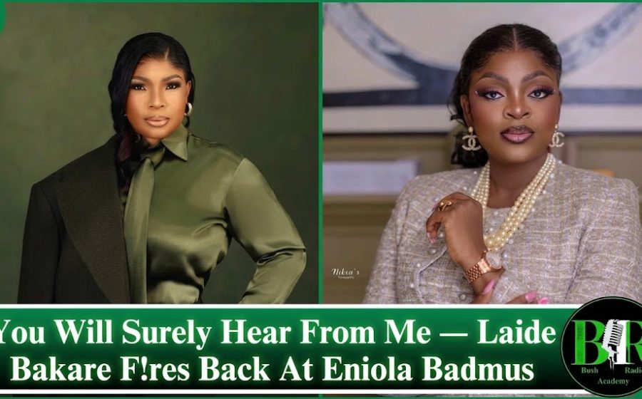 You Will Surely Hear From Me — Laide Bakare F!res Back At Eniola Badmus