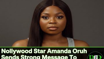 Nollywood Star Amanda Oruh Sends Strong Message To Men On S3xual Consent
