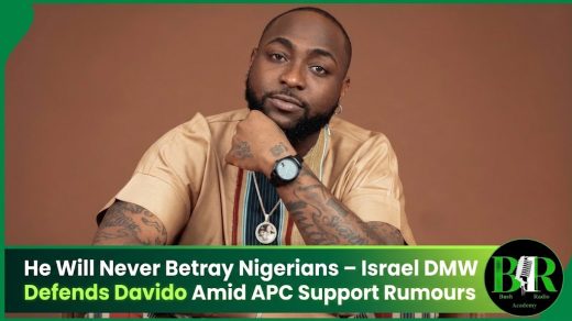 He Will Never Betray Nigerians – Israel DMW Defends Davido Amid APC Support Rumours