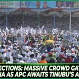2027 Elections: Massive Crowd Gathers In Kaduna As APC Awaits Tinubu’s Arrival