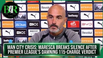 Man City Crisis: Maresca Breaks Silence After Premier League’s Damning 115-Charge Verdict
