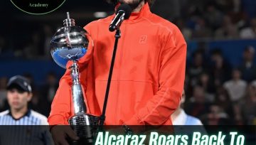 Alcaraz Roars Back To Glory, Clinches Japan Open Title In Tokyo