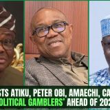 Wike Blasts Atiku, Peter Obi, Amaechi, Calls Them Political Gamblers Ahead Of 2027