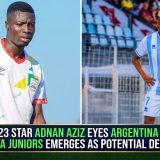 Benin U23 Star Adnan Aziz Eyes Argentina Move As Chacarita Juniors Emerges As Potential Destination