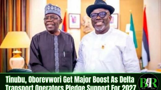 Tinubu, Oborevwori Get Major Boost As Delta Transport Operators Pledge Support For 2027