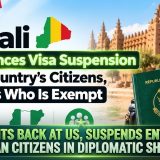 Mali Hits Back At US, Suspends Entry For American Citizens In Diplomatic Showdown