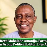 Sad Loss: Revd Mobolade Omonijo, Former The Nation Group Political Editor, D!es At 63