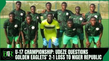 U-17 Championship: Udeze Questions Golden Eaglets’ 2-1 Loss To Niger Republic