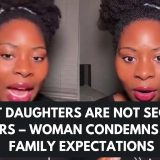 First Daughters Are Not Second Mothers – Woman Condemns Unfair Family Expectations