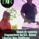Shock At Surprise Engagement As U.S.-Based Liberian Man Confronts Fiancée Over Alleged Cheating