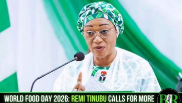 World Food Day 2026: Remi Tinubu Calls For More Investment In Agriculture, Support For Farmers