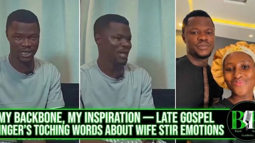 My Backbone, My Inspiration — Late Gospel Singer’s Touching Words About Wife Stir Emotions