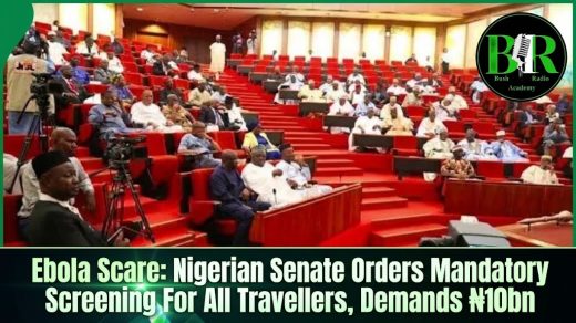 Ebola Scare: Nigerian Senate Orders Mandatory Screening For All Travellers, Demands ₦10bn