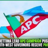   Tinubu, Shettima Lead APC Campaign Push As Seven North-West Governors Receive Party Flags       