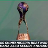 Flamingos Shine! Nigeria Beat North Korea 3-1 As Ghana Also Secure Knockout Spot