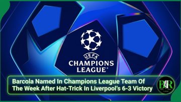 Barcola Named In Champions League Team Of The Week After Hat-Trick In Liverpool’s 6-3 Victory