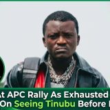 Drama At APC Rally As Exhausted Portable Insists On Seeing Tinubu Before Leaving