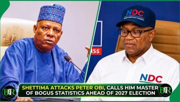 Shettima Attacks Peter Obi, Calls Him Master Of Bogus Statistics Ahead Of 2027 Election