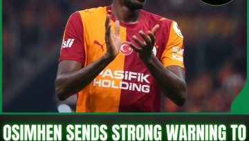 Osimhen Sends Strong Warning To Galatasaray Ahead Of Barcelona Champions League Showdown